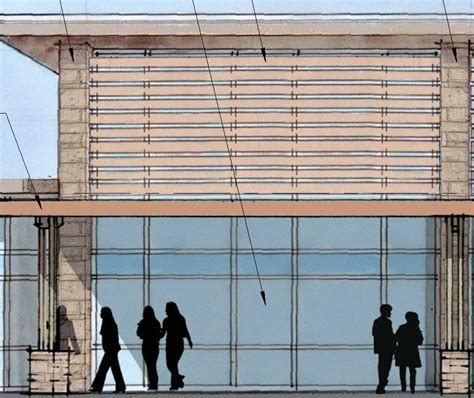 curtain slots wall